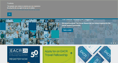 Desktop Screenshot of eacr.org
