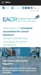 Mobile Screenshot of eacr.org