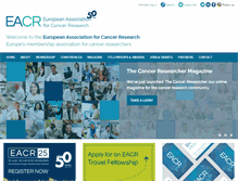 Tablet Screenshot of eacr.org